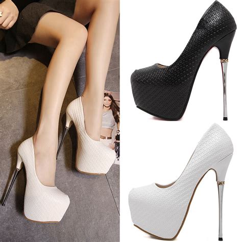 queen t station sexy nightclub 16cm super high heels sexy white 15 cm fine with a single shoe
