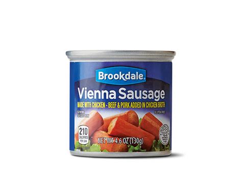 Canned Vienna Sausage Brookdale Aldi Us