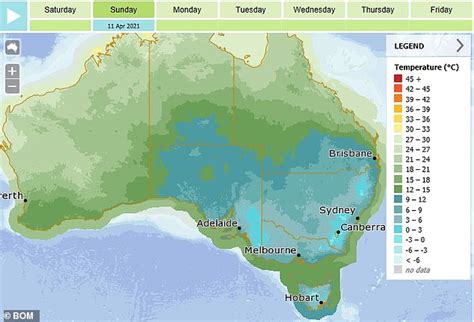 Australians Are Facing The Coldest Day Of 2021 As Icy Temperatures