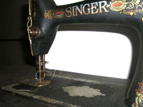 antique singer sewing machine redeye model 66 treadle oak cabinet 1920 ebay