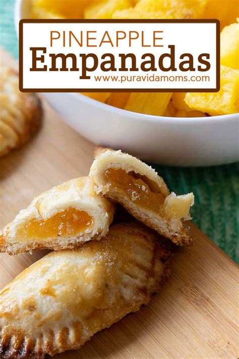 Decadent Pineapple Empanadas Empanadas Frozen Dessert Recipe
