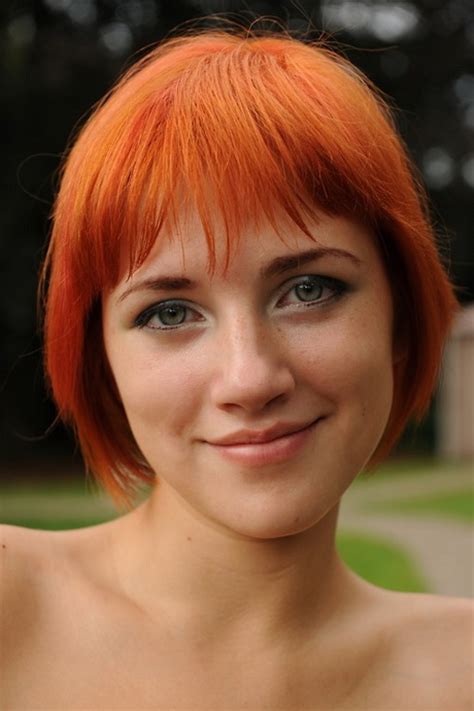 Short Haircuts For Redheads