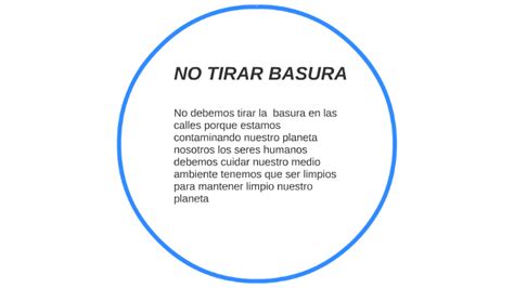 No Tirar Basura By Anyelin Escobar