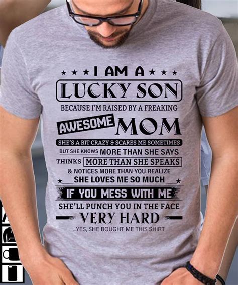I Am A Lucky Son Because I M Raised By A Freaking Shirt TEEPYTHON