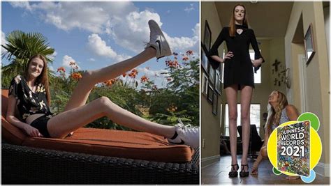 Maci Currin From Texas Has The Longest Legs Female In The World Guinness World Records