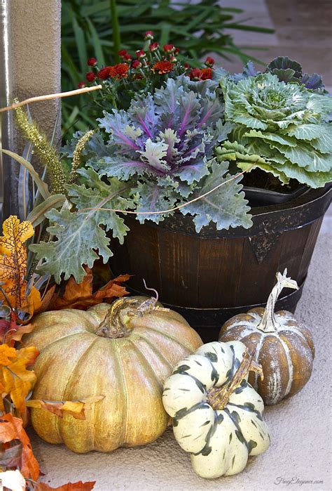 Easy Fall Outdoor Home Decor Frugelegance