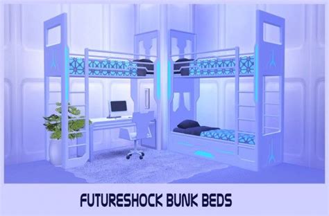 Sims Base Bunk Bed Functional Custom Content Plmarc