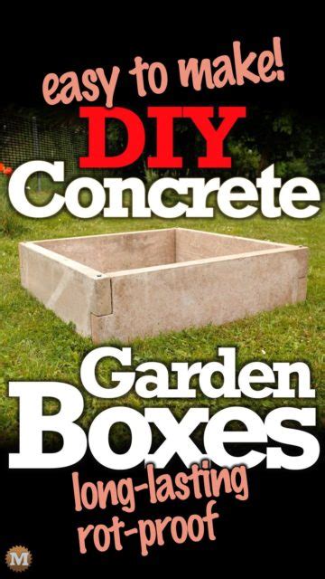 Simple Concrete Raised Garden Beds Part 1