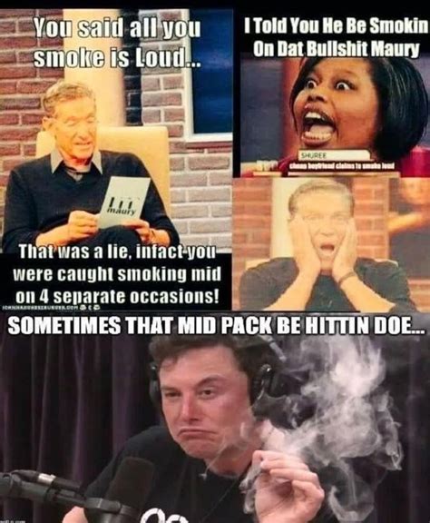 Elon Smokes The Mid Pack Sometimes That Midpack Be Hittin Doe Know