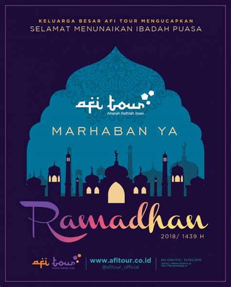 Marhaban Ya Ramadhan Afi Tour Official
