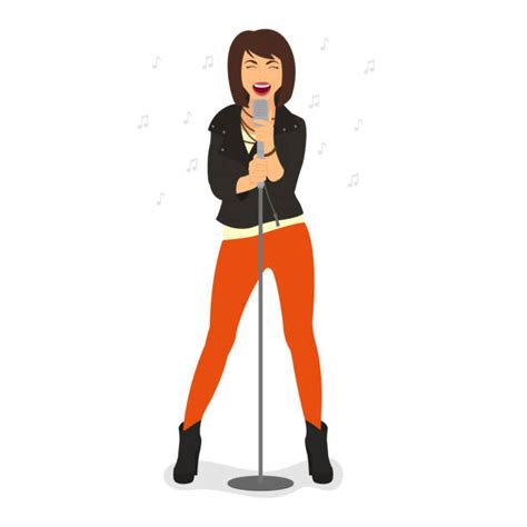 Best Drawing Of The People Singing Karaoke Illustrations Royalty Free Vector Graphics And Clip