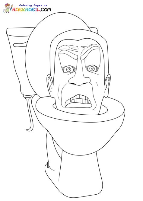 Skibidi Toilet Tv Woman To Color Free Printable Coloring Pages My Xxx