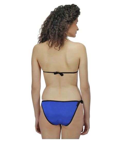 Buy Luste Lycra Blue Bikini Online At Best Prices In India Snapdeal
