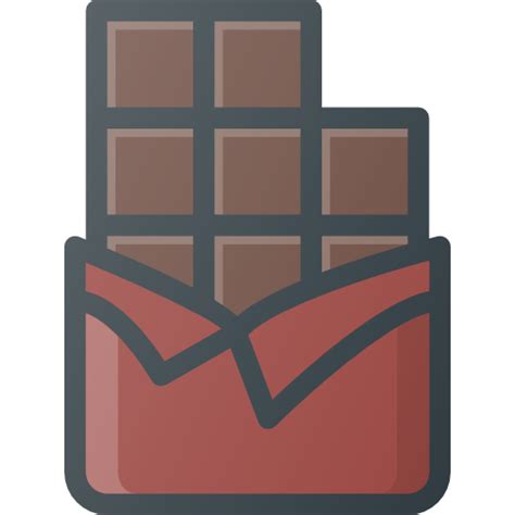 Chocolate Iconos Gratis De Comida