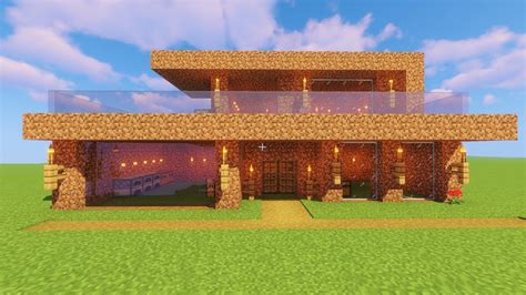 30 Dirt House Tutorial How To Build A Dirt House In Minecraft Youtube