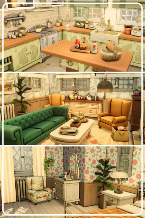 Cottage Living House Sims House Sims House Design Sims 4 Cottage