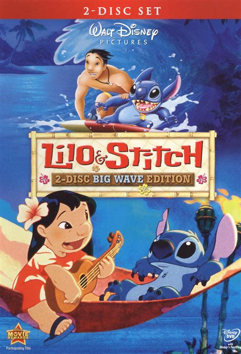 Abreviere ţiglă Comerciant Lilo And Stitch 2002 Dvd Echilibru Cromatic