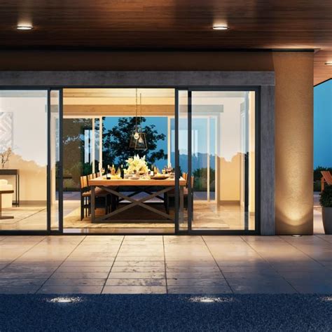 These doors does not required extra space for the opening and closing rather it slides within the frame to make passage for accessing in and out. Window & Patio Door Photo Gallery | Milgard | Patio doors ...