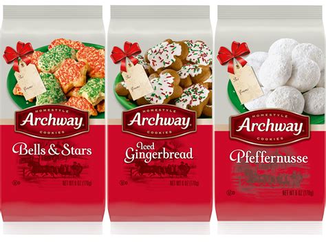 Take that frosting and draw a bow or dress or long hair on the cookie! Archway Seasonal Cookie Collection - Iced Gingerbread ...