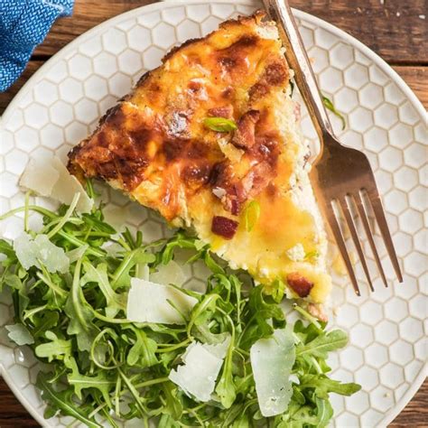 Crustless Quiche Lorraine An Easy Gluten Free Quiche Recipe