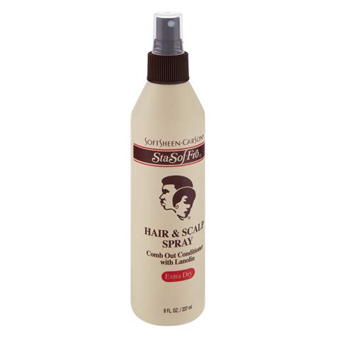 Softsheen Carson Sta Sof Fro Hair And Scalp Spray Comb Out Conditioner