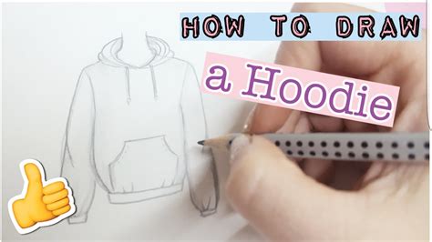 How To Draw A Hoodie Pulli Malen Foxy Draws Youtube