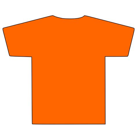 T Shirt Silhouette Vector At Getdrawings Free Download