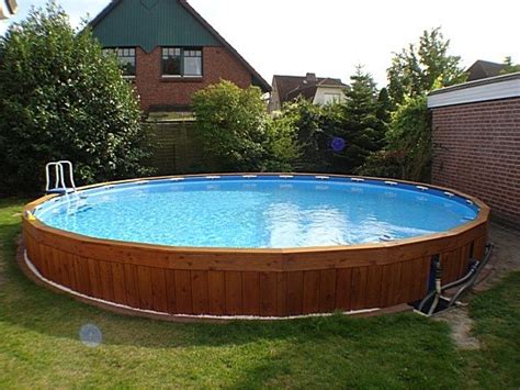 Mit den intex pool modellen genießen sie luxuriöse lebensqualität: Intex Pool eingegraben : terraharry | Diy pool ideen ...