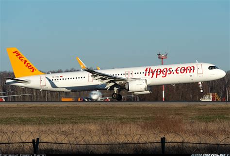 Airbus A321 251nx Pegasus Airlines Aviation Photo 6233551