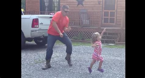 Dad Dances With His 2 Year Old Daughter When He Gets Home From Work
