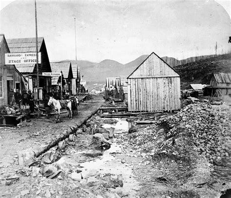Barkerville Cariboo Gold Rush In British Columbia Canada Gold Rush