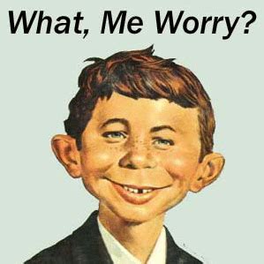 "MAD" magazine's Alfred E. Newman: I had a large ...