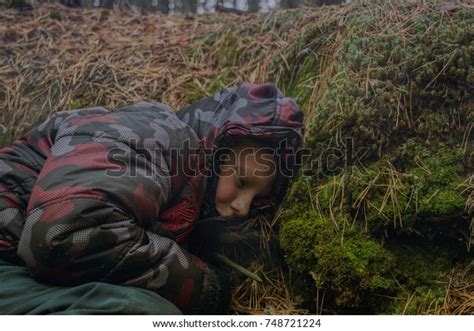 Little Boy Lost Woods Stayed Spend Stock Photo 748721224 Shutterstock