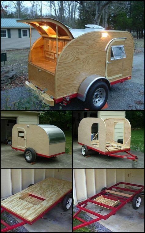 10 diy teardrop trailer plans. Build your own teardrop trailer from the ground up (With images) | Diy camper trailer