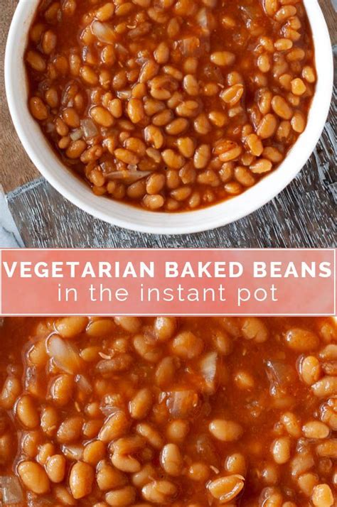 These Vegetarian Baked Beans Are Easy To Make In Your Instant Pot Or