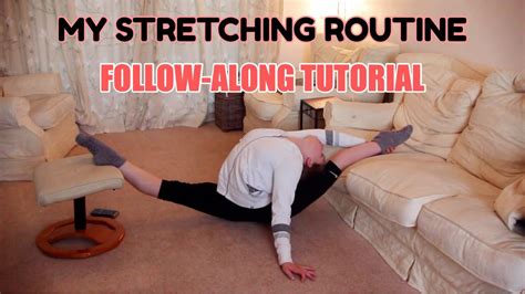 My Stretching Routine Foll0w Along Tutorial Youtube