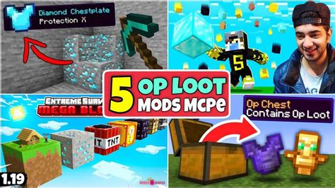 Op Loot Mod For Minecraft Pocket Edition Archives Creepergg
