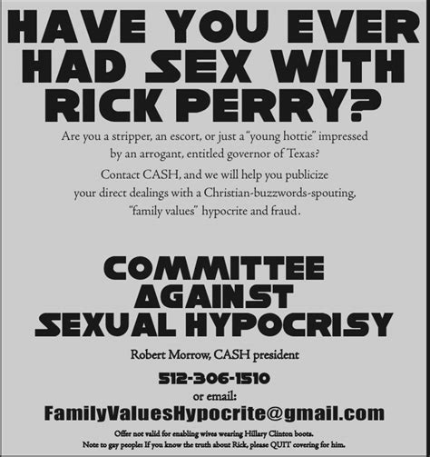 Paul Supporter Looking To Prove Perry Adultery Rumors Business Insider