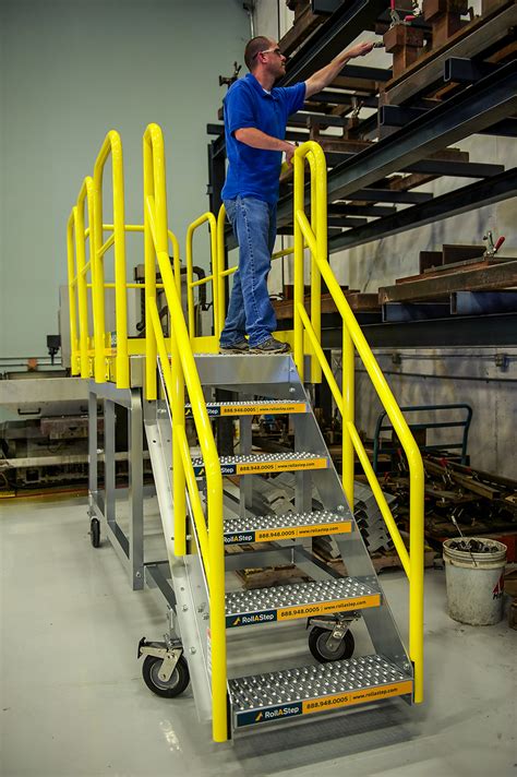 Portable Stairs Prefab Ibc And Osha Options In Stock Erectastep