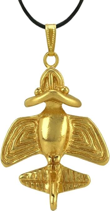 Across The Puddle Ancient Aliens Jewelry Collection 24k Gold Plated