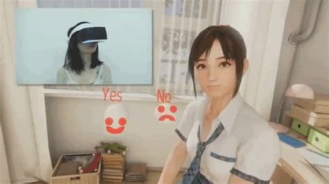 Shake Your Head At A Virtual Japanese Schoolgirl