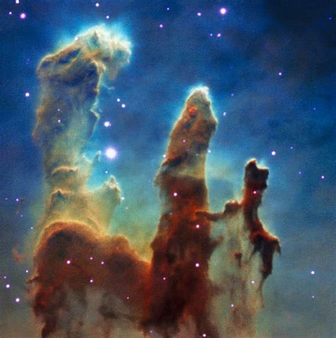 The Pillars Of Creation Revealed In 3d International Space Fellowship