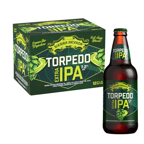 Sierra Nevada Torpedo Extra Ipa Craft Beer 12 Pack 12 Fl Oz Bottles