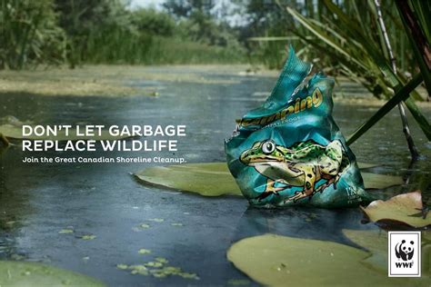 Wwf Dont Let Garbage Replace Wildlife By Traffik Ad Ruby