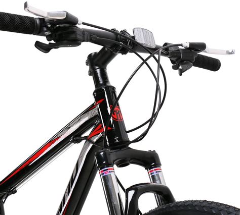Hiland 26 Inch Mountain Bike Aluminum With Black Red