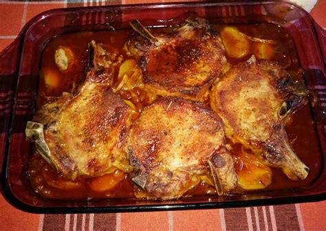 I love casseroles because they are so easy to make and taste wonderful! Pork Chop Casserole Recipe by Bill Duffy - Cookpad