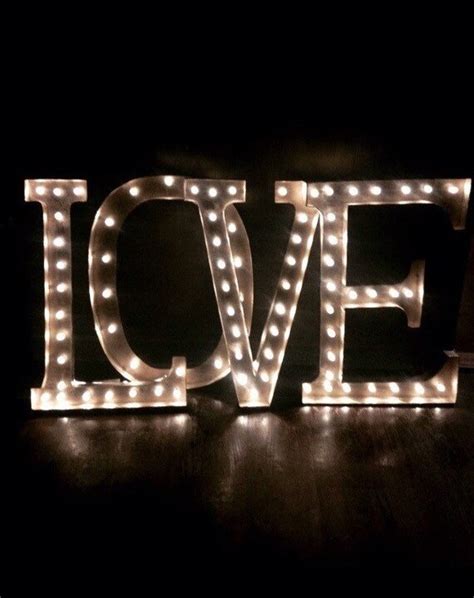 24 Inch Marquee Letters Love Marquee Letters Gold Light Up