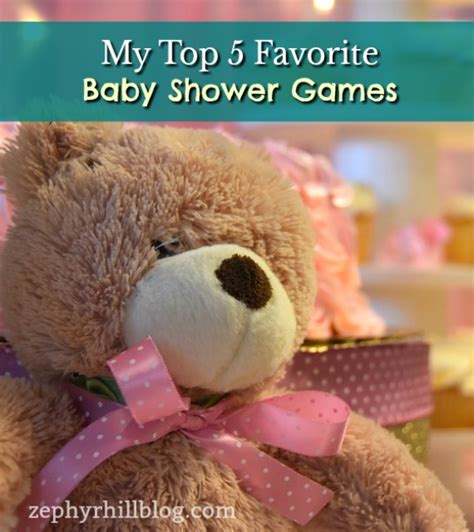 My Top 5 Favorite Baby Shower Games Zephyr Hill