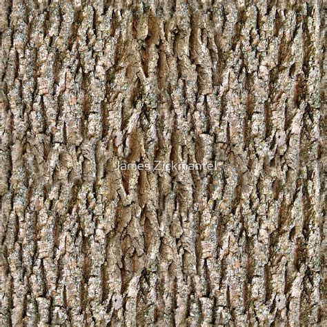 Oak Tree Bark Seamless Texture By James Zickmantel Redbubble