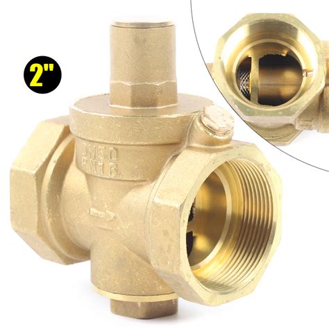 Brass Adjustable Water Pressure Reducing Regulator Valves Dn50 2